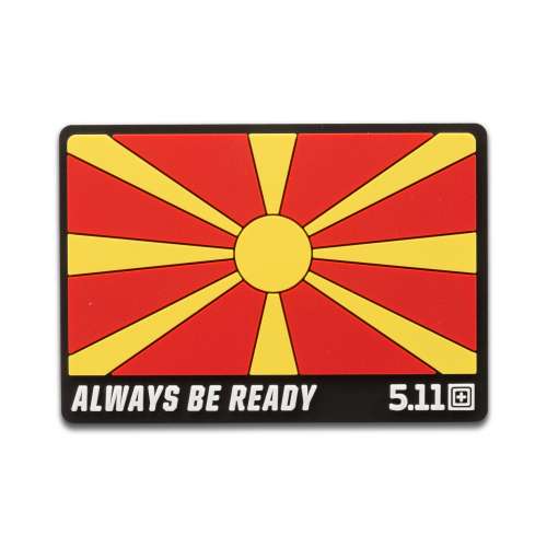Nášivka N MACEDONIA Flag Patch